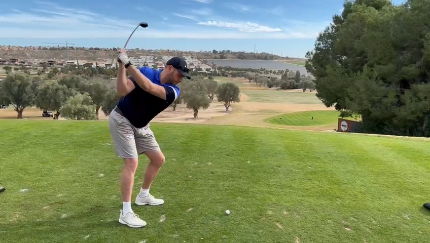 Jason on the tee